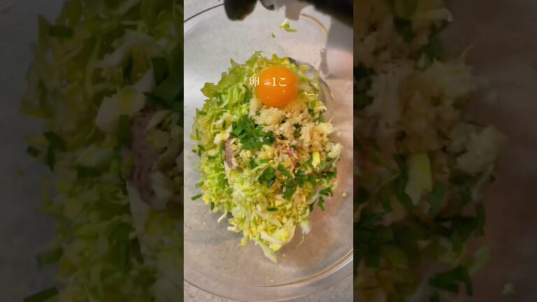 １週間豆腐レシピ生活７日目！やみつきパリパリ餃子を作りました🥟レシピはコメント欄へ！ #簡単レシピ #豆腐レシピ #ダイエットレシピ