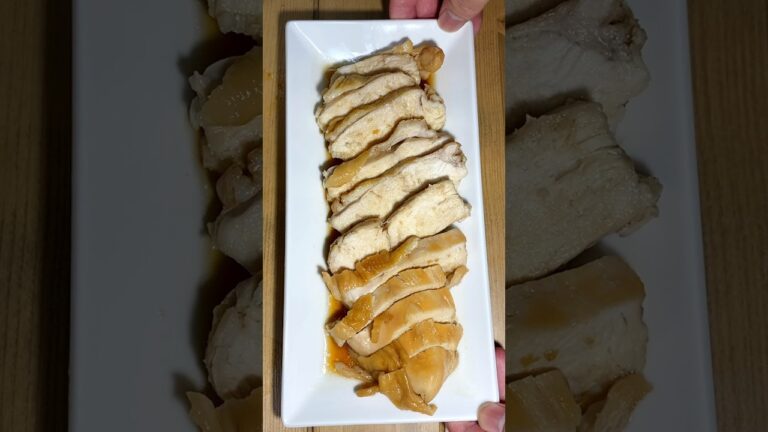 レンジだけで作る【しっとり鶏むねチャーシュー】　 #レシピ #おつまみレシピ #レンジ飯