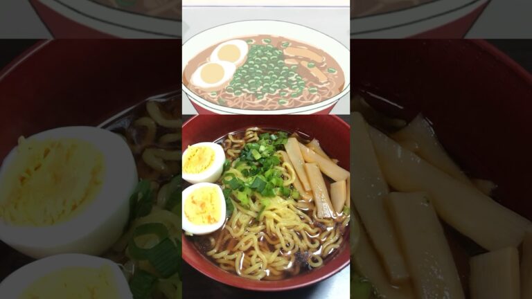 【あたしンち】母が食べていた北海道ラーメンを食べたら幸せだった…#あたしンち #shorts #料理