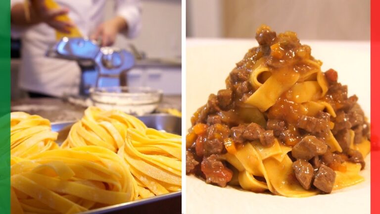 【イタリア人が徹底解説】手打ちパスタとボロネーゼ【Ragu Bolognese】