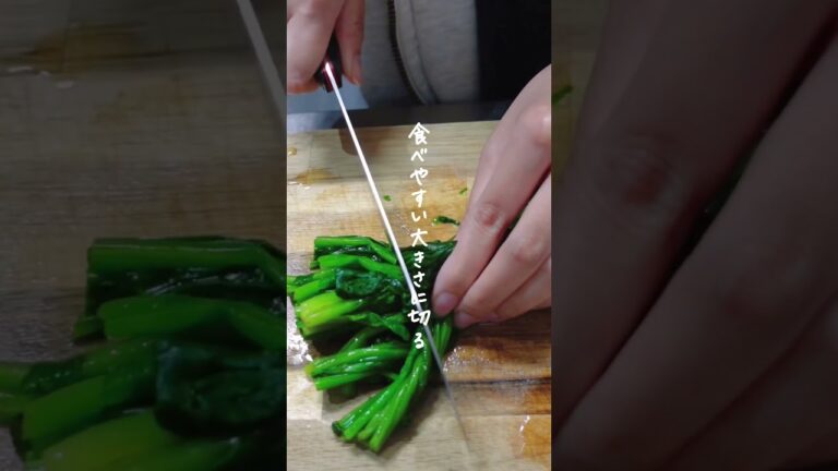 ほうれん草のごま和え #japanesefood #レシピ動画 #簡単レシピ #ズボラ料理 #料理 #料理動画 #時短レシピ #cooking #時短料理 #ずぼら飯