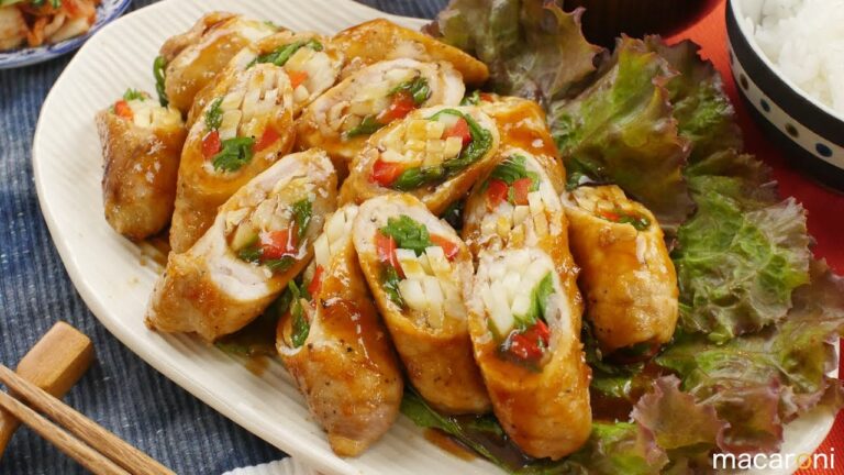 ありそうでなかった！パクッとひとくち 肉巻き チンジャオロースー のレシピ 作り方