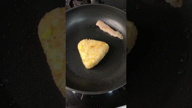 冷凍炒飯de焼きおにぎり　【バトルキッチン.95（2023.1.29)】
