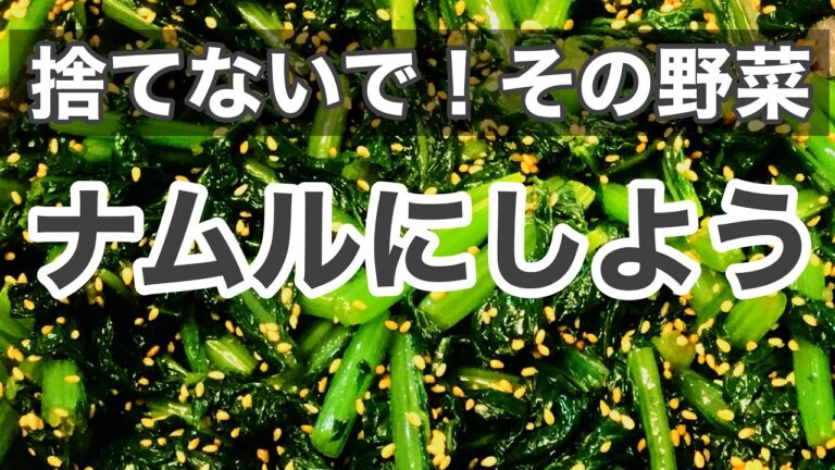 困ったらナムル/迷ったらナムル