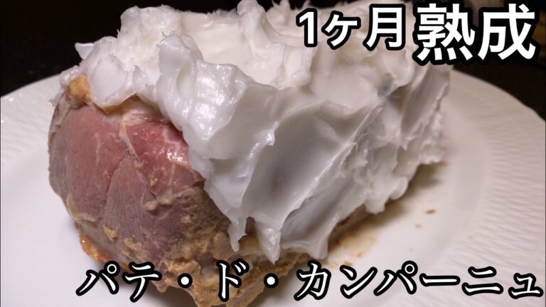 【1ヶ月熟成】パテ・ド・カンパーニュがヤバイ旨さだった！【熟成肉】~[Aged for 1 month] Pate de Campagne~