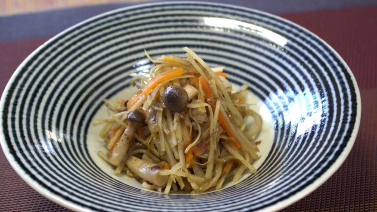 やわらか！きんぴらごぼう