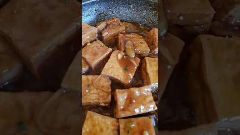厚揚げのオイスターソース煮。クックパッドレシピ📄に載せています ☺️