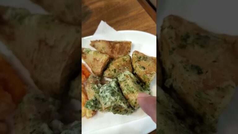 たけのこの天ぷら　22 04 20　＃Shorts