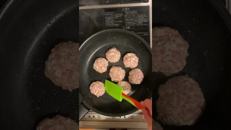 簡単おいしい！洗い物も減らせるズボラふわふわつくね！