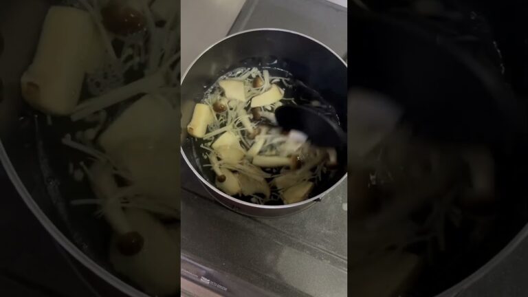 キノコのこのこげんキノコ3種類 #アンパンマン #きのこ #料理