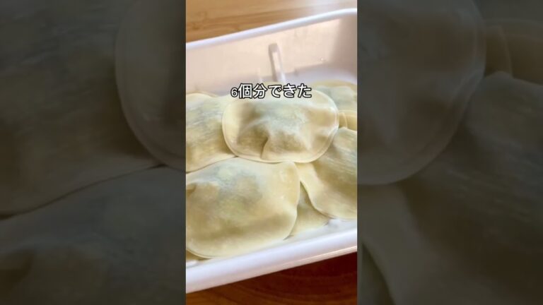 【オクラ餃子】#キャンプ好きと繋がりたい #キャンプ飯 #ずぼら #ずぼらクック #shorts #簡単レシピ #ホットサンドメーカー　#ホットサンドレシピ