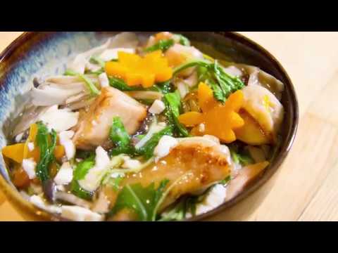 プロが教える！お店のレシピ！秋鮭と豆腐のきのこ餡かけ丼