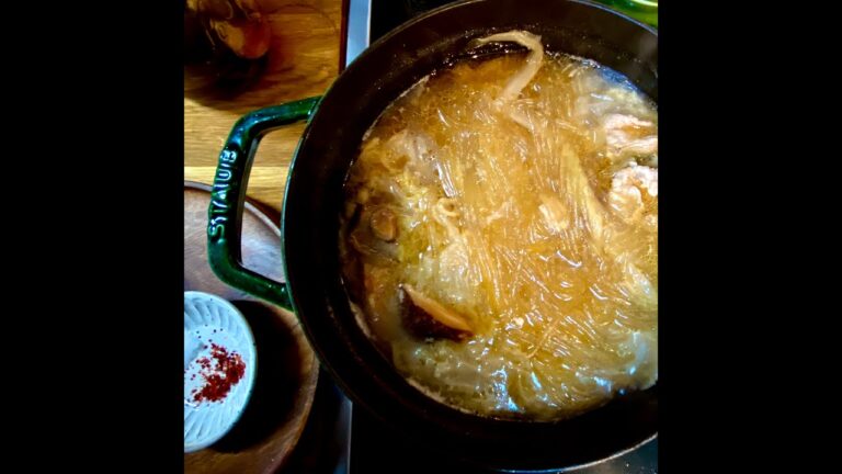ピェンロー鍋（素朴な白菜鍋・妹尾河童さんのレシピから）白菜まるごとペロっと食べれる、冬にお勧めカンタンあったか鍋！