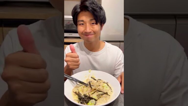 【家事ヤロウでも紹介された！】絶対に失敗しない！ダイエットに最適なふんわり卵そば！