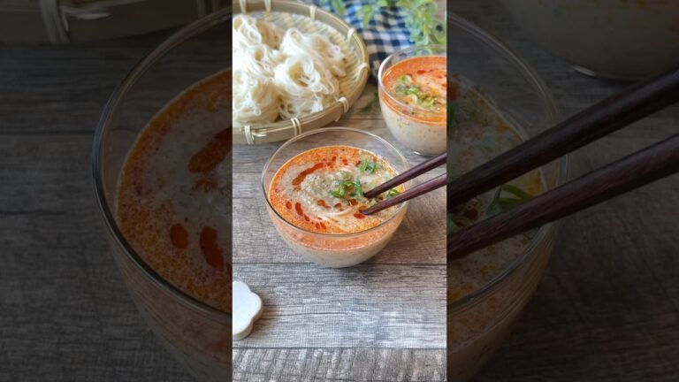 担々麺風そうめん　#料理＃献立 ＃簡単レシピ＃簡単ごはん＃レシピ＃簡単ご飯#料理動画 ＃手抜きごはん#recipe#food#ゆんキッチン#そうめん