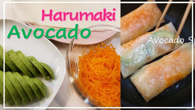 アボカド春巻きvegetarian Avocado Harumaki