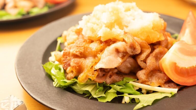 【フライパンで】野菜が無限にすすむサラダ『豚ばら焼きしゃぶ』