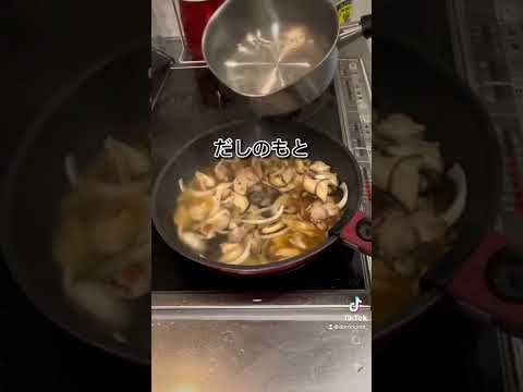 生姜と鳥もも肉のあんかけうどん