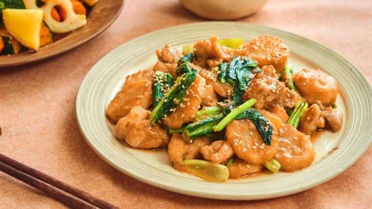 長芋がホクホク♪鶏肉と長芋の味噌煮