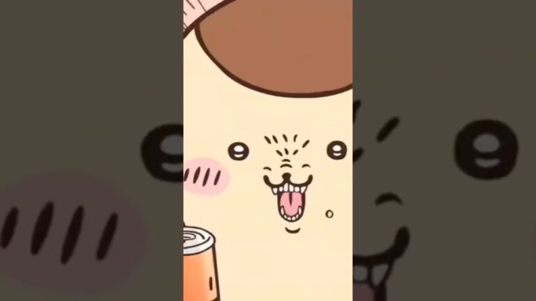 くりまんじゅう先輩の「ﾊ-----ｯ…」の表情がたまらない② 【#ちいかわ 】#shorts