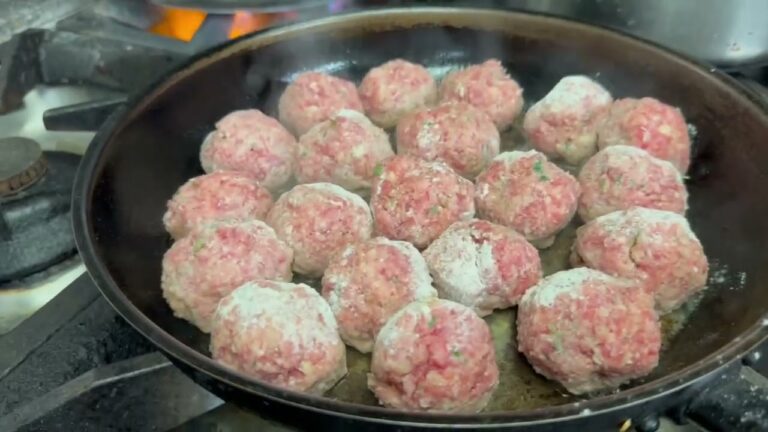料理動画アッカディの定番porpettine di carne con melanzane 24年間変わらぬ味！