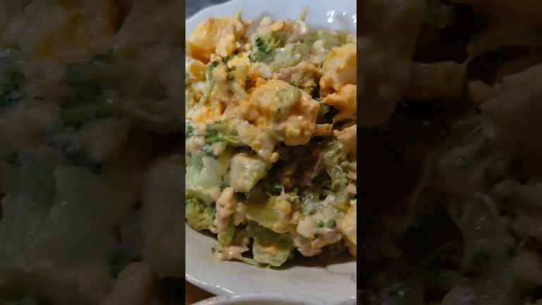 【ブロッコリー】×【ツナ缶】×【ゆで卵】ぶちうまサラダ！