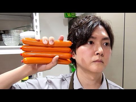 肉なんて無くてもこれだけウマい飯作れんだよ。魚肉ソーセージで給料日前ご飯作ります