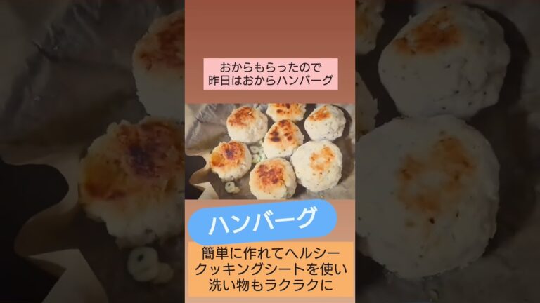 再アップおからハンバーグ＃おからハンバーグ＃ハンバーグ＃おから