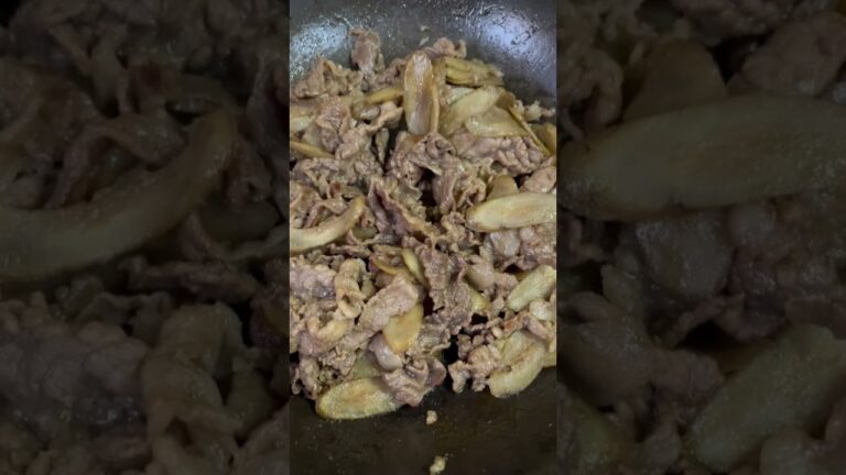 牛肉とごぼうのしぐれ煮
