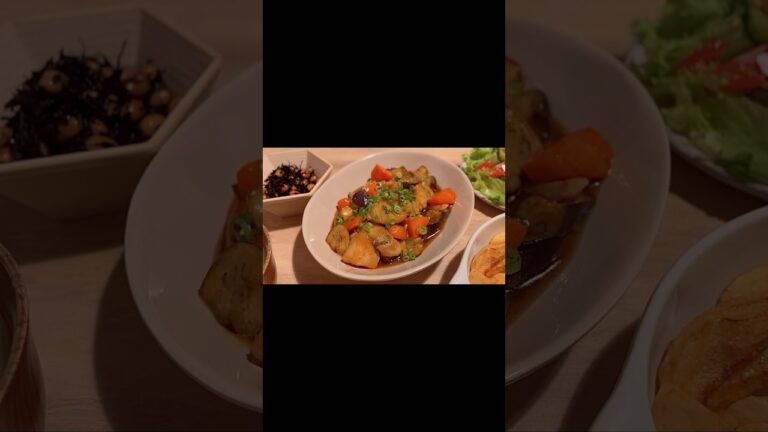 鱈と野菜の甘酢あん