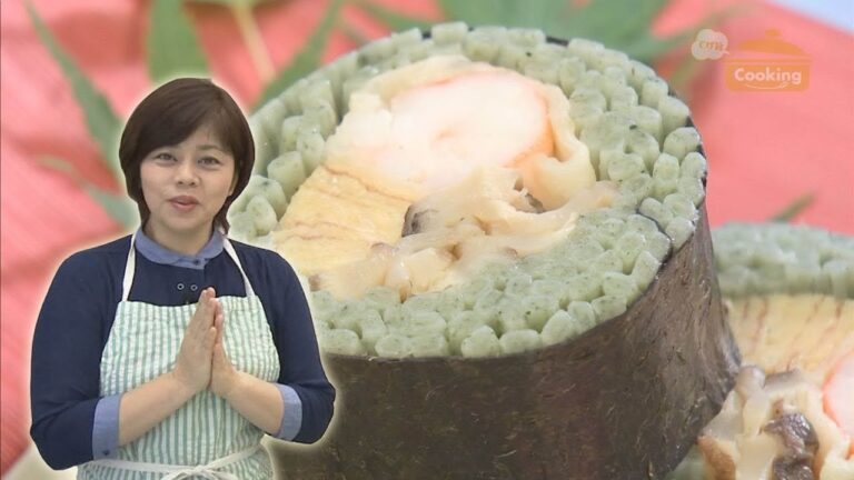 おうちで簡単プロの味！クッキング　「蓬うどんを使ったそば寿司風」