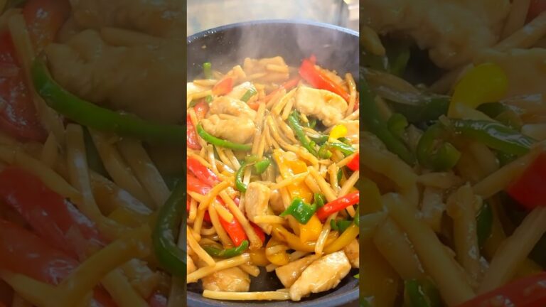 ご飯何杯でも。ささみ青椒肉絲#cooking #中華料理