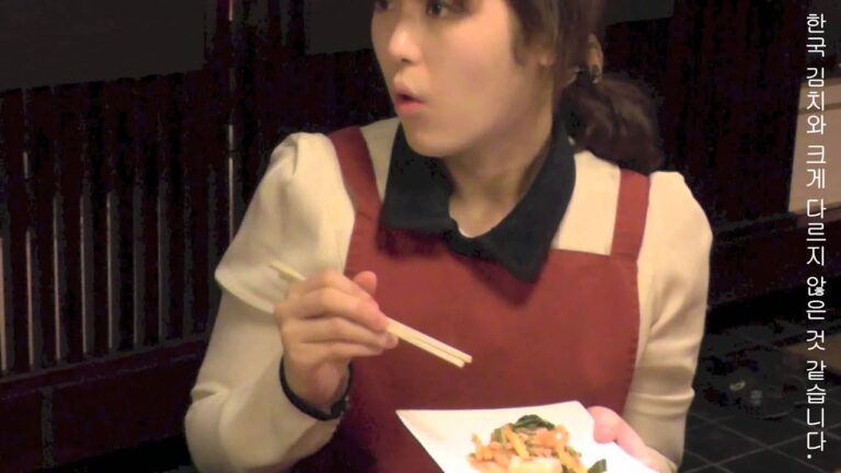 清水森ナンバでつくる津軽版キムチ（시미즈모리 난바로 만드는 쓰가루판 김치）