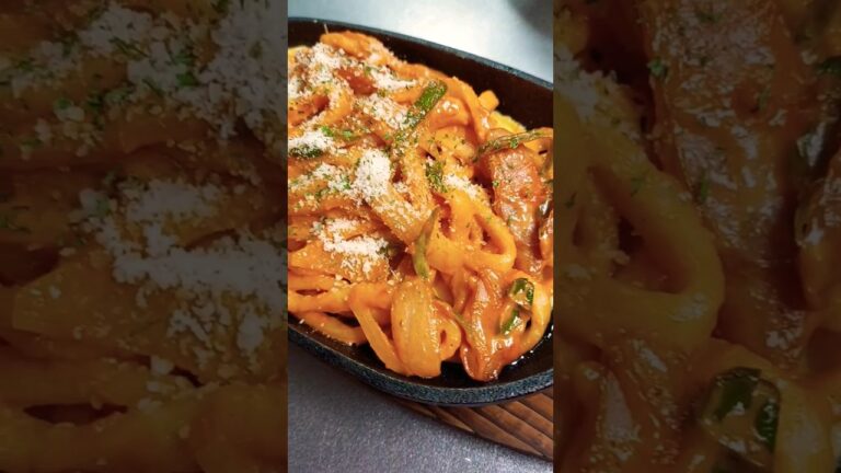 #うどんナポリタン #ナポリうどん #深夜飯 #飯テロ #shorts