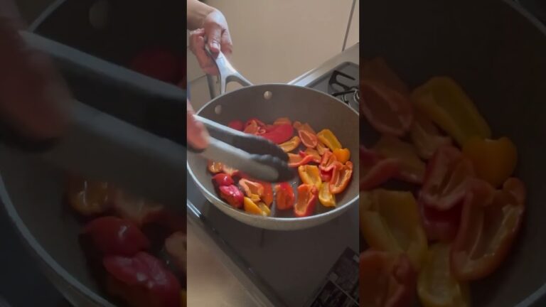 フルーツパプリカの焼きマリネ #料理 #簡単レシピ #shorts
