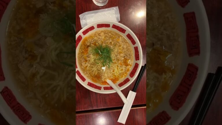 酸辣湯（サンラータン）麺