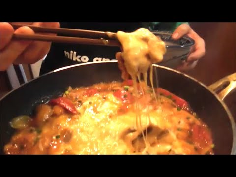 フライパンで簡単！お家で作るチーズタッカルビの作り方！