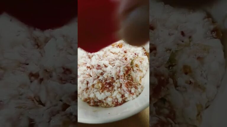 ひき肉です！ひき肉と豆腐とキムチで作る『キムチの豆腐チヂミ』とっても簡単でヘルシーなのに無茶苦茶旨い！③　2023年8月5日