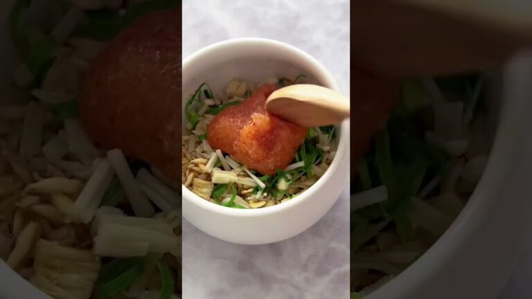【マグカップオートミール】明太子とバター醤油初めて組み合わせた人天才ありがとうございます #オートミール #ダイエットレシピ #レンチンレシピ