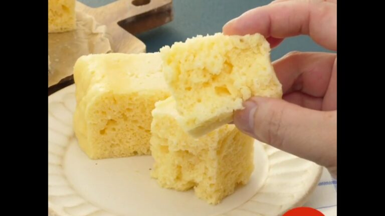 5分でできる！レンジでヨーグルト蒸しパン