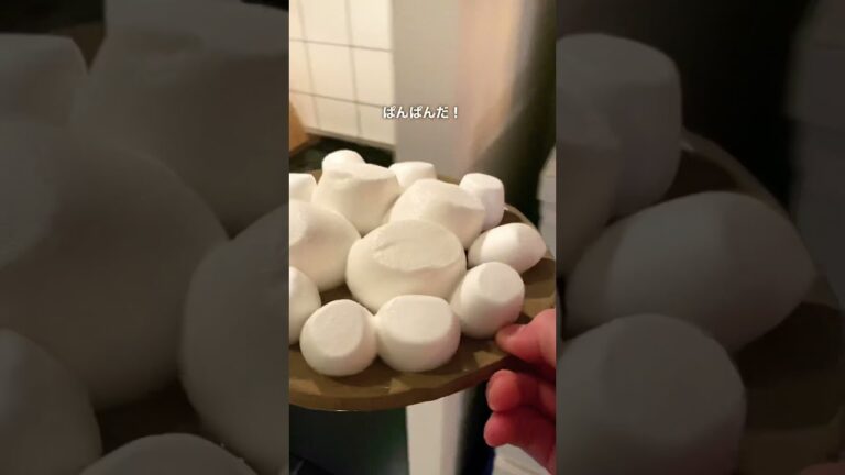 マシュマロは電子レンジでデカくなるのか検証してみた。