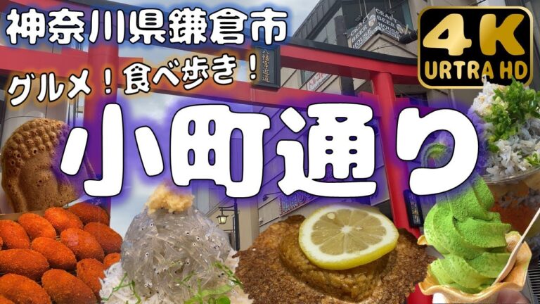【神奈川県鎌倉市】歴史ある小町通りでおいしいグルメ食べ歩き！