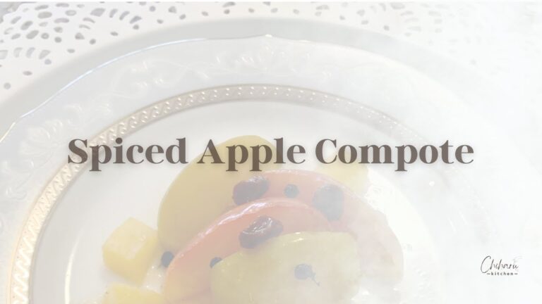 Spiced Apple Compote −スパイスりんごコンポート−