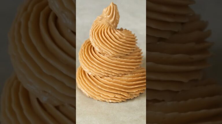 【何度も見たくなる！】いろんな形でクリーム絞ってみた #shorts