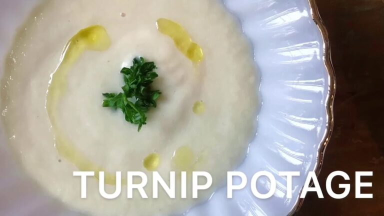 こころがほどける「カブと新たまねぎの豆乳ポタージュ」