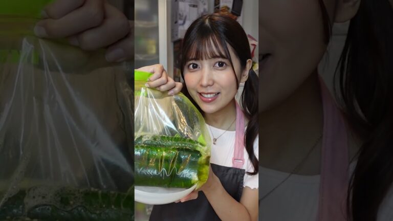 【酒好きへ贈る】ビールで作る無限蛇腹きゅうり🥒