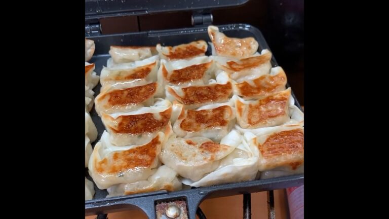 餃子40個を1度に焼いた