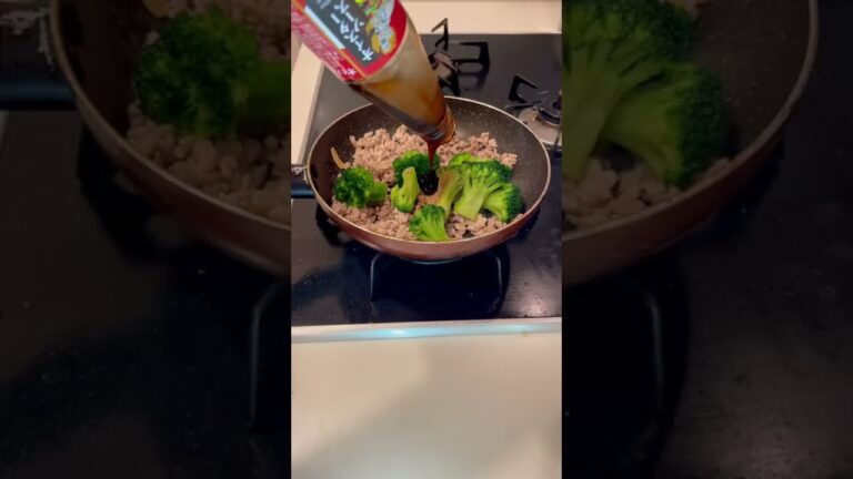 25kg痩せた時に食べてたブロッコリーの雲パイ🥦🥧