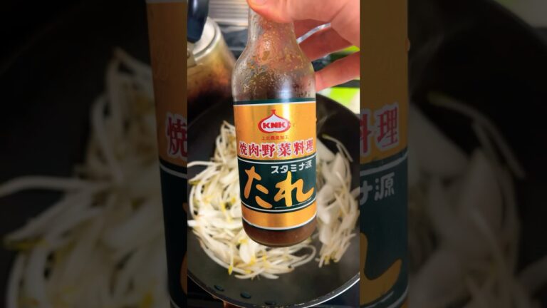 野菜炒め 焼肉のタレ #家庭料理 #料理 #ご飯 #野菜