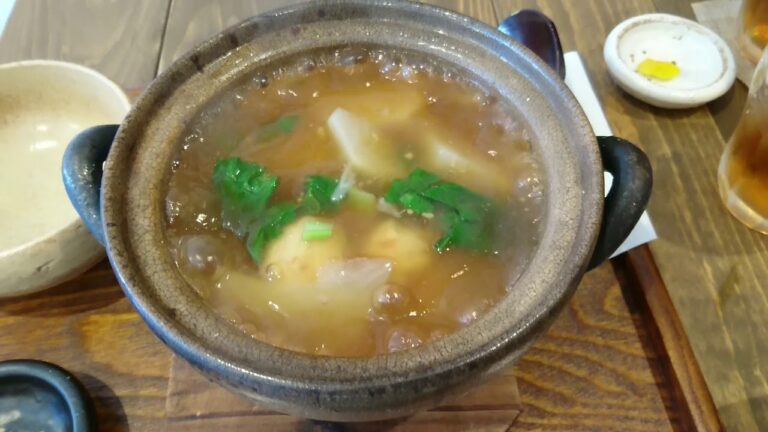 うどんあおい 蕪とつくねのあんかけうどん